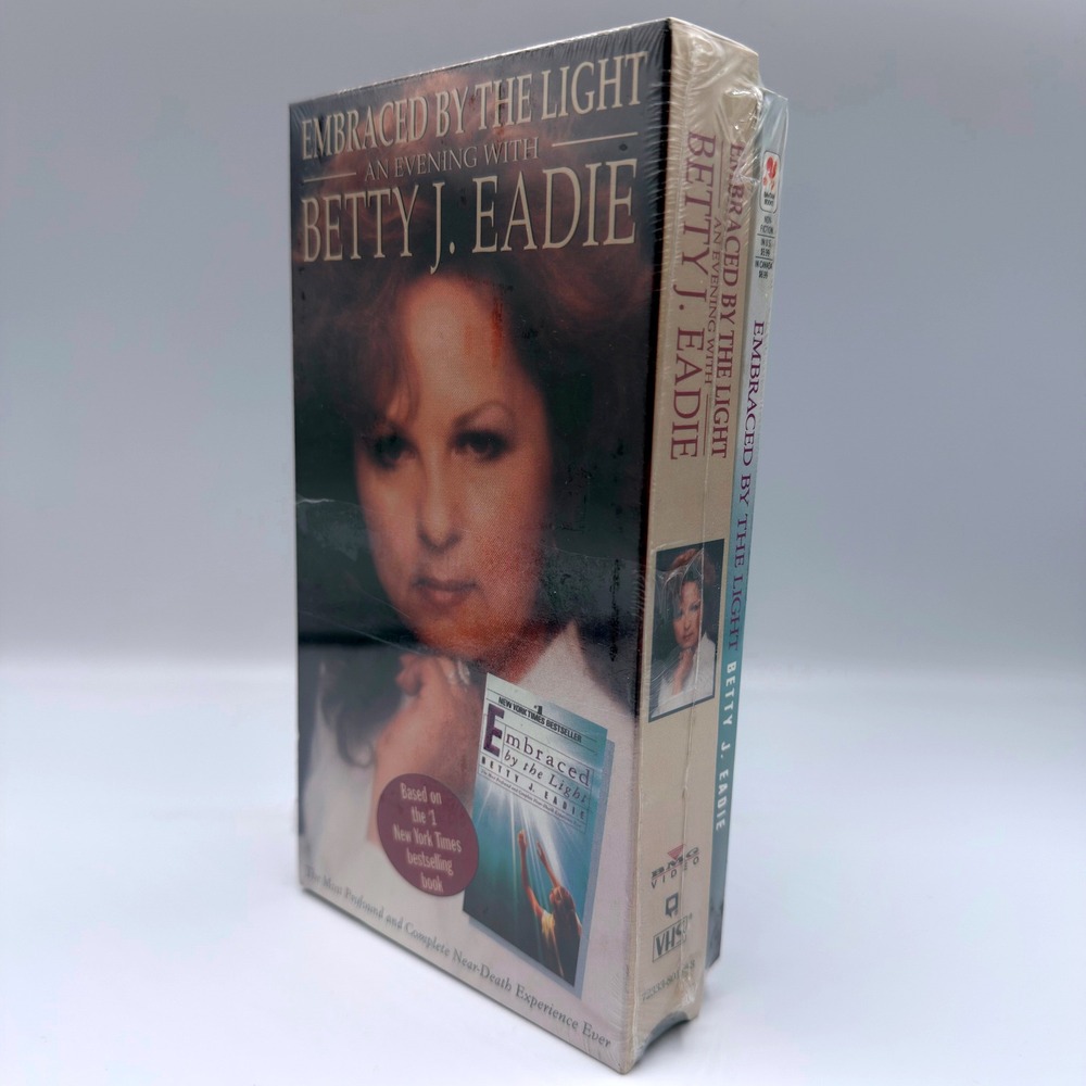 Embraced By The Light Betty J Eadie Book and VHS Tape Set Factory Sealed New